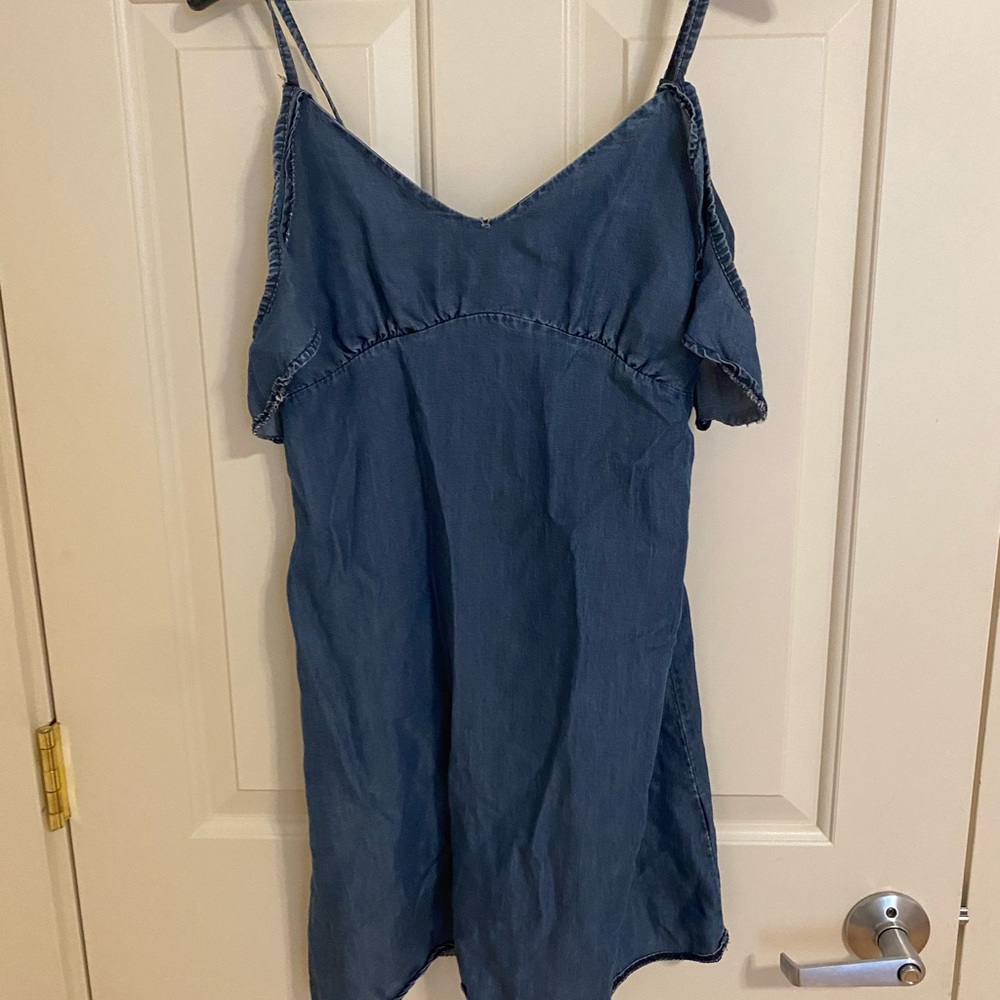 American Eagle Outfitters Chambray Dress